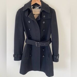 Burberry size 2 coat w/ wool and cashmere